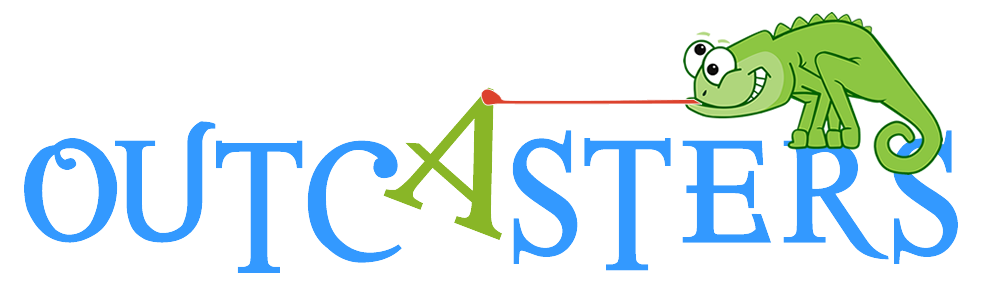 The Outcasters improv training and team building troupe logo, Scottsdale, Arizona